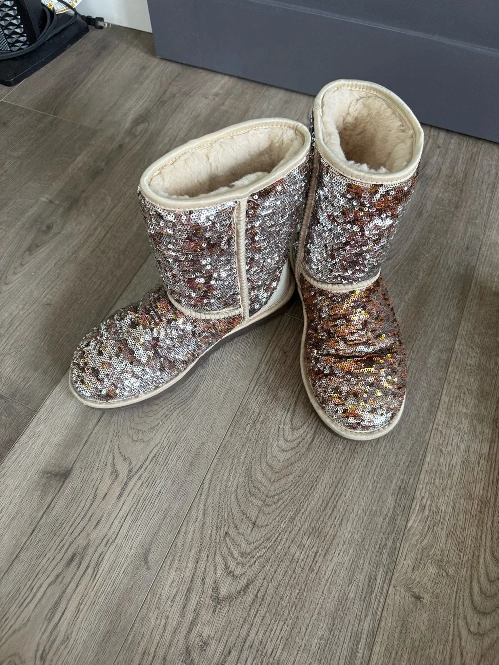 UGG sequin covered